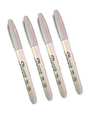 Celestial Gray Sharpie Markers Fine Point Permanent Marker - 4 Pack